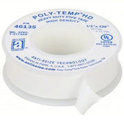 Anti-Seize 46135 Thread Sealant Tape POLY-TEMP® HD, High Density, 1/2 in x 43 ft, White
