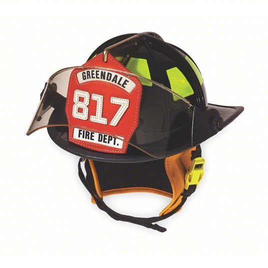 Cairns 1010FSR Fire Helmet, Red, Traditional