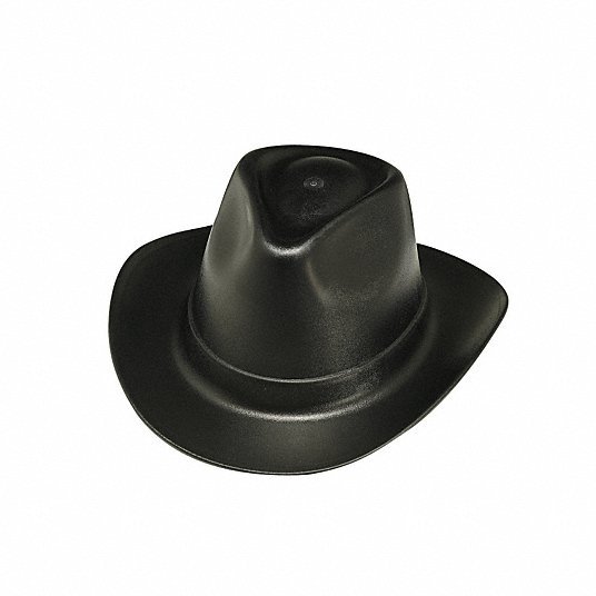 Vulcan VCB200-06 Western Hard Hat, Type 1, Class E, Ratchet (6-Point), Black