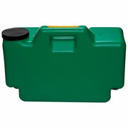 Haws 7501 Eyewash Station Gravity-Fed, 9 gal Cap, Eyes, Water Preservative, Media Sold Separately, Green