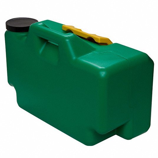 Haws 7501 Eyewash Station Gravity-Fed, 9 gal Cap, Eyes, Water Preservative, Media Sold Separately, Green