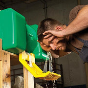 Haws 7501 Eyewash Station Gravity-Fed, 9 gal Cap, Eyes, Water Preservative, Media Sold Separately, Green