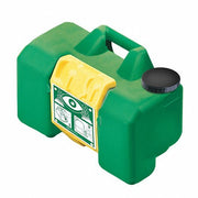 Haws 7501 Eyewash Station Gravity-Fed, 9 gal Cap, Eyes, Water Preservative, Media Sold Separately, Green