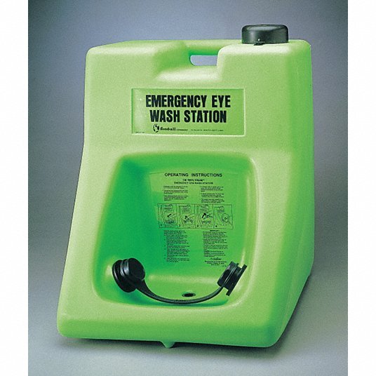 Honeywell 32-000200-0000 Eyewash Station Gravity-Fed, 16 gal Cap, Eyes, Saline Concentrate, Media Included, Bottle