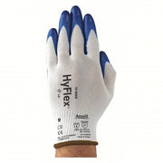 Hyflex 11-900 Coated Gloves M ( 8 ), Smooth, Nitrile, Palm, Dipped, ANSI Abrasion Level 4, Knit Cuff, 1 PR