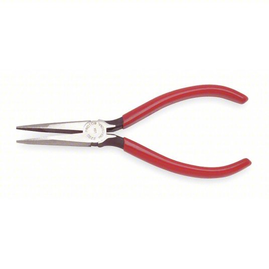 Proto J229-03G Needle Nose Plier 1 1/4 in Max Jaw Opening, 5 5/8 in Overall Lg, 1 3/4 in Jaw Lg, 9/32 in Tip Wd