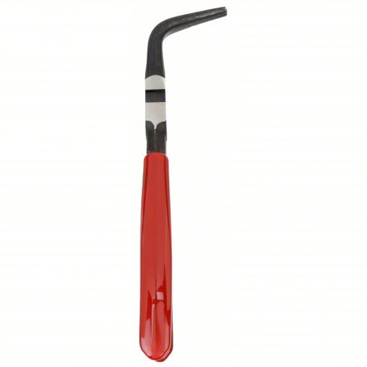 Proto J225G Bent Needle Nose Plier 1 1/4 in Max Jaw Opening, 6 1/2 in Overall Lg, 1 5/8 in Jaw Lg, Serrated