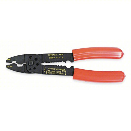 Proto J299 Wire Stripper Manual, 22 AWG to 10 AWG, 22 to 10 AWG, 8 1/2 in Overall Lg, Crimp/Screw Shear