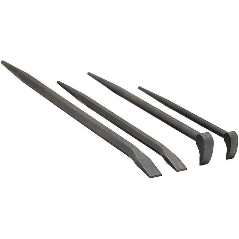 Proto J2100 Pry Bar 4 Piec Set, Forgd High Carbn Stel