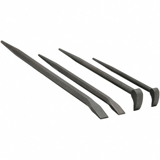 Proto J2100 Pry Bar 4 Piec Set, Forgd High Carbn Stel