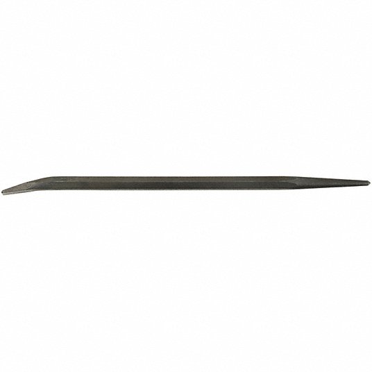 Proto J2124 Alignment Pry Bar Point End, 24 in Overall Lg, 3/4 in Bar Wd, 3/4 in End Wd, T No, 0 Nail Slots