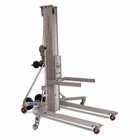 Genie SLC-18 Manual Material Lift, Load Cap. 650 lb.