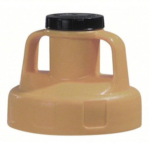 Oil Safe 100200 Utility Lid No Spout, 2 in Spout Outside Dia, 5.79 in Lid Outside Dia, Tan
