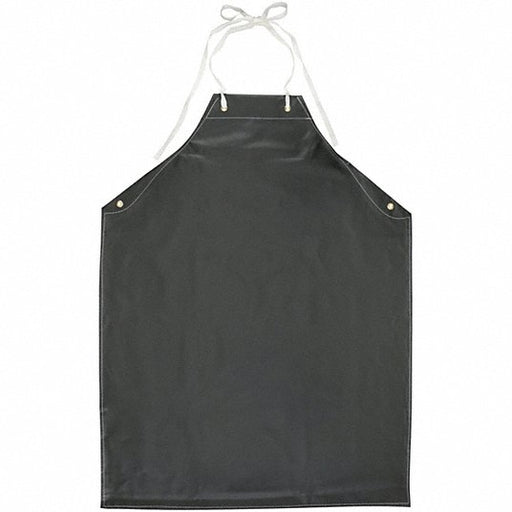 Alphatec 56-512 AlphaTec Bib Apron, Hycar, 17 mil, 45 in L, Black, Universal Size