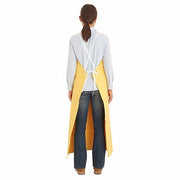 Alphatec 56-510 Bib Apron Nitrile, 19 mil Thick, Shin, Loop Strap, Tie, Yellow, Universal