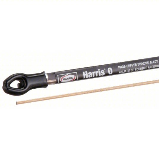 Harris 0620FMPOP Brazing Alloy Phos Copper, 0% Silver, BCuP-2, 0.05 in x 1/8 in x 20 in, Bare, Harris 0, 7 PK