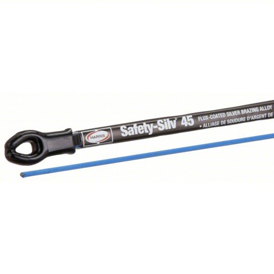 Harris 45F318MPOP Brazing Alloy High Silver, 45% Silver, BAg-5, 1/16 in x 18 in, Flux-Coated, 3 PK