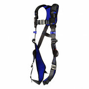 3M DBI-Sala 1113007 Fall Protection Harness Vest Harness, Quick-Connect / Quick-Connect, Revolver, L, Gray