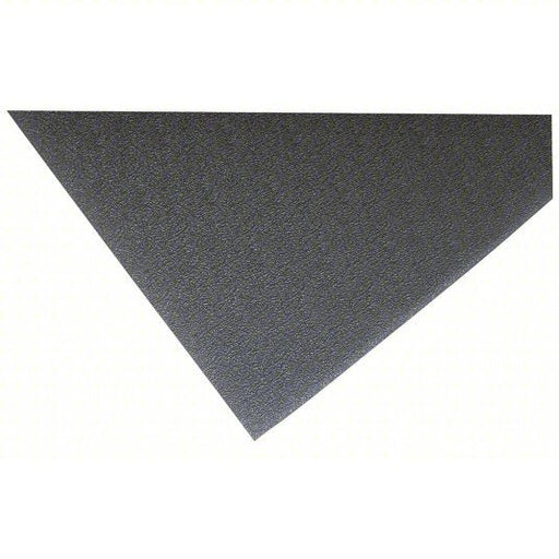 Notrax 411S0435BL Antifatigue Mat, Black, 5 ft. L x 3 ft. W, PVC Foam, Pebble Surface Pattern, 9/16" Thick