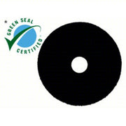 3M 7300 Stripping Pad Stripping, Black, 20 in Dia, Nylon, 5 PK