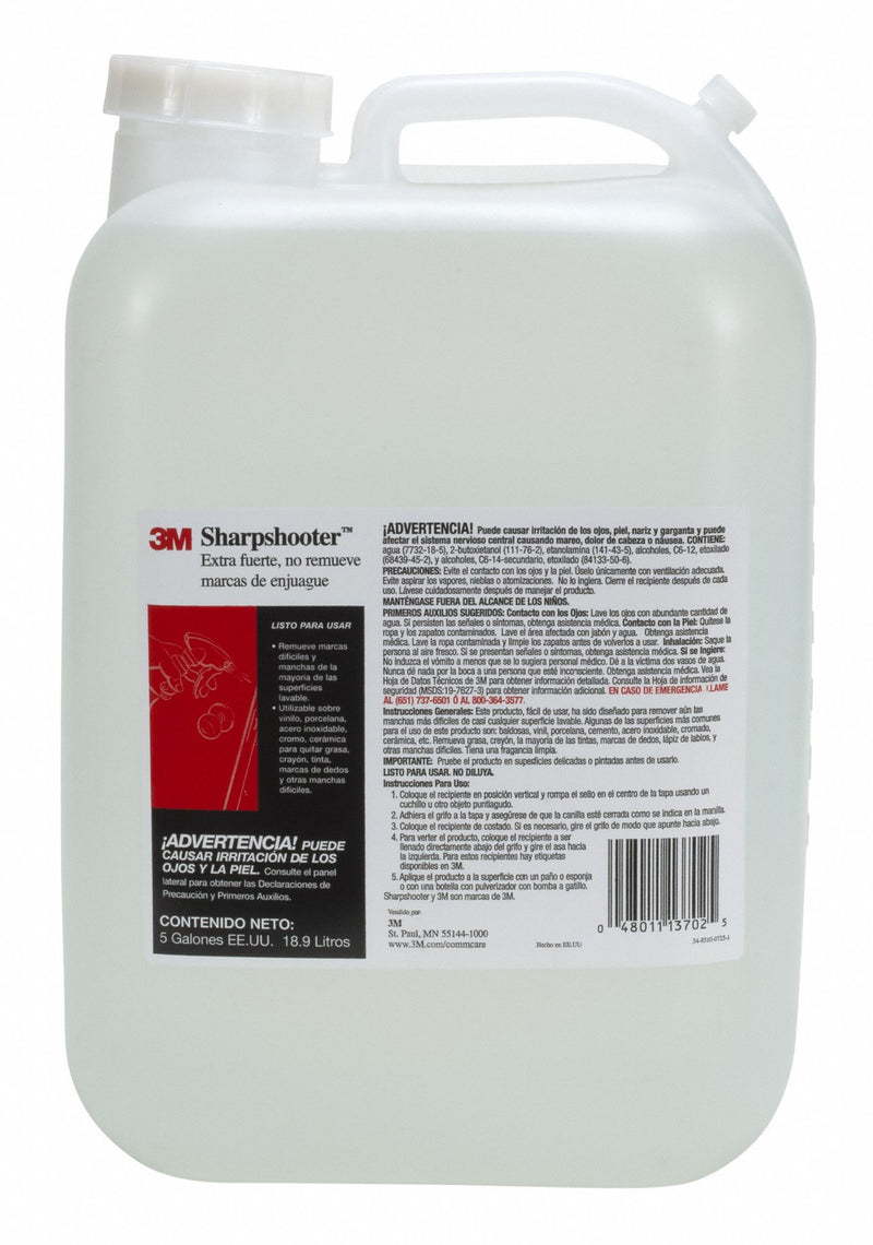 3M Cleaner Degreaser, 5 gal Jug, Ready to Use, Unscented