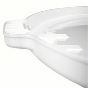 Rubbermaid FG264560WHT Trash Can Top BRUTE(R), Round, Flat, For 44 gal Cntnr Cap, Plastic