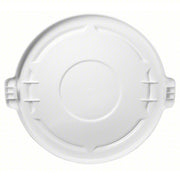 Rubbermaid FG264560WHT Trash Can Top BRUTE(R), Round, Flat, For 44 gal Cntnr Cap, Plastic