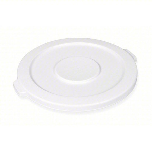 Rubbermaid FG264560WHT Trash Can Top BRUTE(R), Round, Flat, For 44 gal Cntnr Cap, Plastic
