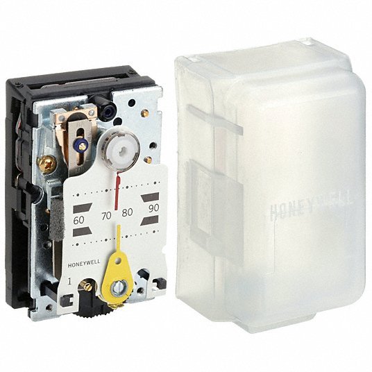 Honeywell TP970A2004 Pneumatic Thermostat, Single Temperature, Heating, 2 Pipe, Vertical