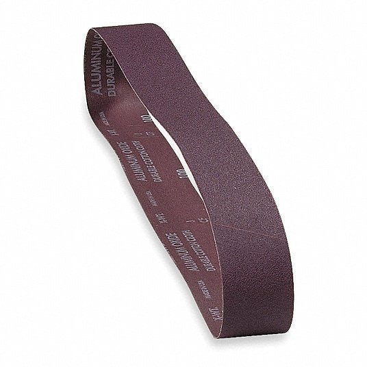 NORTON 78072727984 Sanding Belt: 6 in W x 48 in L, Aluminum Oxide, 60 Grit, X Wt Cotton Backing, R215 Metalite