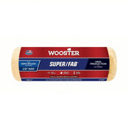 Wooster R240-9 Paint Roller Cover 9 in Lg, 1/2 in Nap Size, Knit Fabric, Super/Fab(R), Std