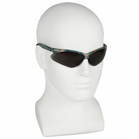 Kleenguard 22609 Safety Glasses Gray Lens, Half-Frame, Camouflage Frame, V30 Nemesis(TM) Series