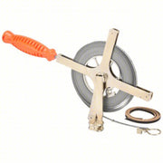 Crescent Lufkin C2276MEN Surveyors Tape Measure Manual, Metric/SAE, 100 ft / 30 m, 1/8 in/1 mm