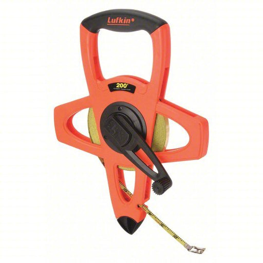 Crescent Lufkin PS1808DN Long Tape Measure SAE/Engineers Scale, 1/100 ft, 200 ft Blade Lg (SAE)
