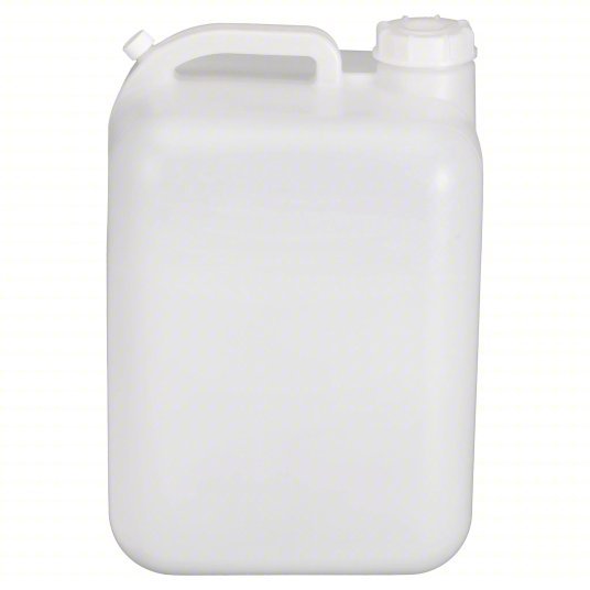 Dynalon 405604 Carboy 18.92 L Capacity mL, 5 gal Capacity oz, Screw On, HDPE, Blow Molded Handle, White, HDPE