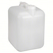 Dynalon 405604 Carboy 18.92 L Capacity mL, 5 gal Capacity oz, Screw On, HDPE, Blow Molded Handle, White, HDPE