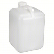 Dynalon 405604 Carboy 18.92 L Capacity mL, 5 gal Capacity oz, Screw On, HDPE, Blow Molded Handle, White, HDPE