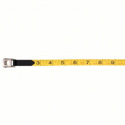 Lufkin FE150 Long Tape Measure FE150, SAE, 1/8 in, Nonmagnetic Single Hook Tip, 1/2 in Blade Wd