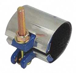 Approved Vendor 12855-17.1 Handi Band Clamp, For 2 in Pipe, 304 Stainless Steel, Nitrile Rubber Gasket