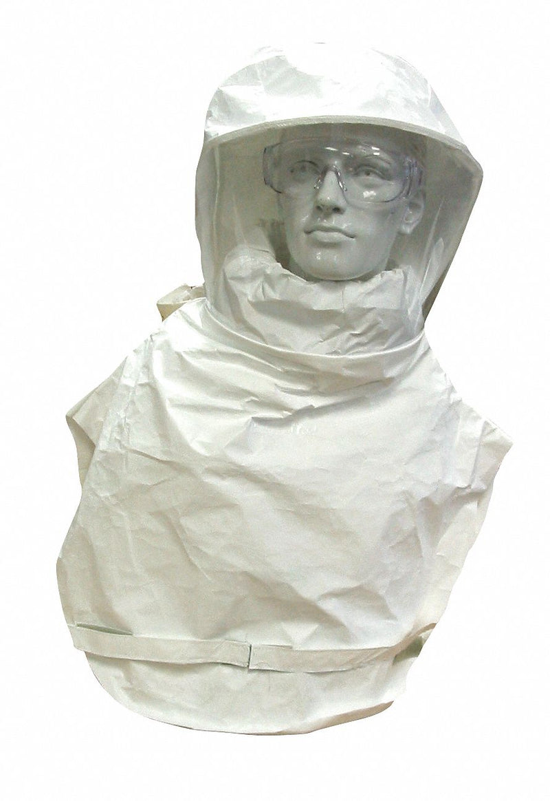 Bullard RT1 Double Bib Hood, RT, EVA, Hood, PAPR System/SAR System, Universal Headgear Size