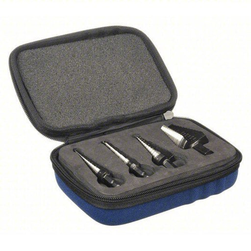 Irwin 10225 Step Drill Bit Set 41 Hole Sizes, 1/32 in_1/16 in Step Increments, Black Oxide Finish - Redwood.KV3YDW5