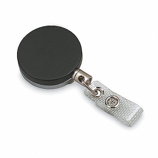 Baw Plastics 2120-3305 Retractable ID Badge Holder w/Belt Clip