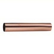 Streamline LH06010 Straight Copper Tubing, 7/8 in Outside Dia, 10 ft Length, Type L