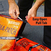 Perma-Patch PP-60-C Cold Patch Limestone Asphalt Mix, 60 lb Container Size, Bag, 30PK