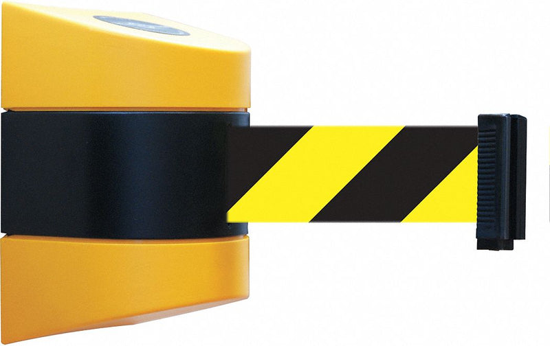 Tensabarrier Retractable Belt Barrier 24 ft Black Frame