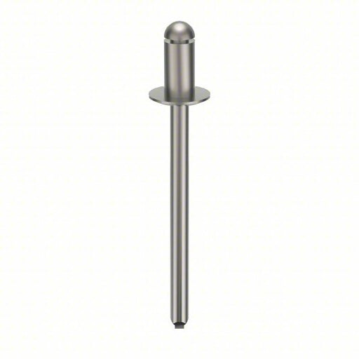 Stanley SSD52SSBS201 Blind Rivet, Dome Head, 5/32 in Dia., 9/32 in L, Stainless Steel Body, 500 PK