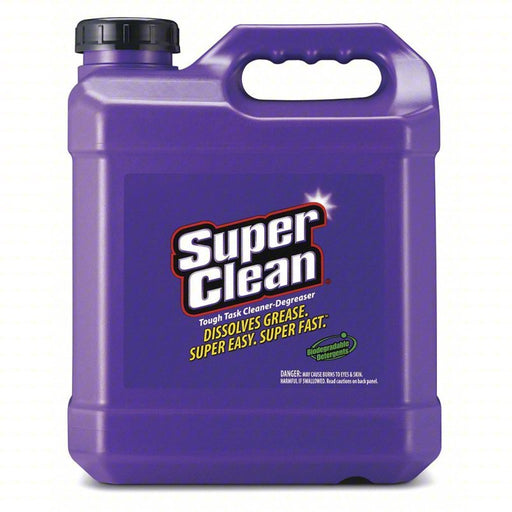Superclean 101724 Cleaner/Degreaser, Water-based Parts Washer, Jug, 2.5 gal, Ready to Use, Nonflammable, Citrus PK2