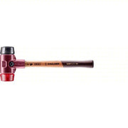 Halder Simplex 3026050 Soft Face Hammer Plastic/Rubber, 2 1/2 lb Head Wt, 2 in Tip Dia, 15 in Overall Lg, Replaceable Tips