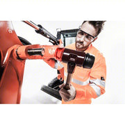 Halder Simplex 3026050 Soft Face Hammer Plastic/Rubber, 2 1/2 lb Head Wt, 2 in Tip Dia, 15 in Overall Lg, Replaceable Tips