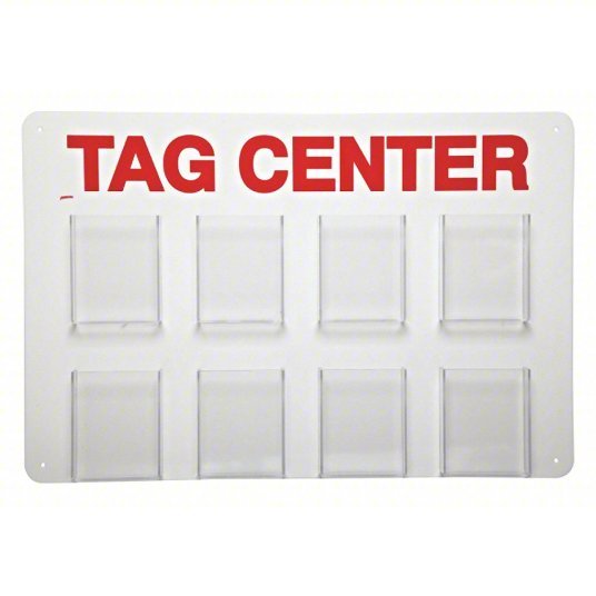 Brady TC8 Tag Center 8 Components Included, Tag Station, No Padlocks